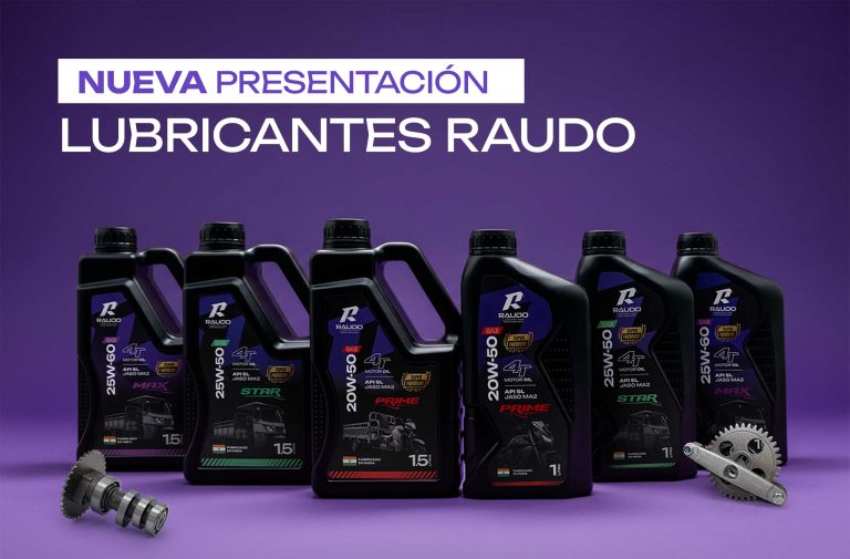 Lubricantes RAUDO ahora en presentación de 1.5 litros