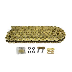 CADENA DE ARRASTRE 520HO-120L DORADA - RAUDO