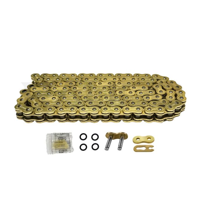 CADENA DE ARRASTRE 520HO-120L DORADA - RAUDO