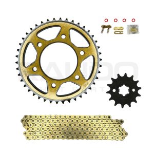 KIT ARRASTRE R15 428HO-120L 42T/14T - RAUDO