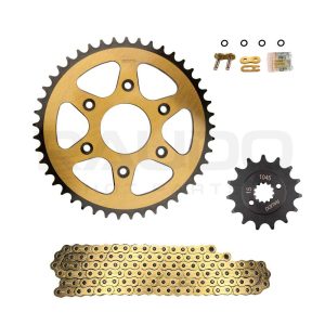 KIT ARRASTRE DUKE 250/390 (6H) 520HO-120L 45T/15T