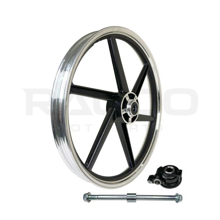 ARO DELANTERO MAGNESIO WAVE110 DISCO NEGRO