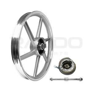 ARO DELANTERO MAGNESIO WAVE110 ZAPATA GRIS