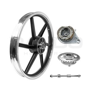 ARO POSTERIOR MAGNESIO WAVE110 NEGRO