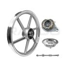 ARO POSTERIOR MAGNESIO WAVE110 GRIS