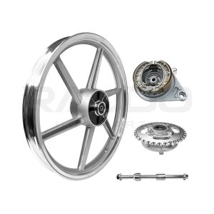ARO POSTERIOR MAGNESIO WAVE110 GRIS