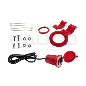 CARGADOR CELULAR ROJO 12V