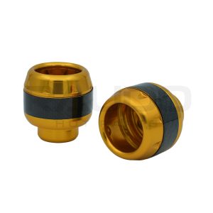 TOPES DE SLIDER NEGRO RD-4 DORADO