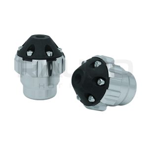 TOPES DE SLIDER NEGRO RD-5 PLATA