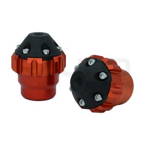 TOPES DE SLIDER NEGRO RD-5 NARANJA