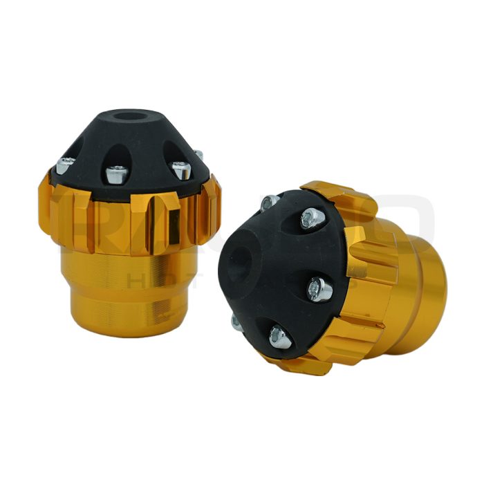 TOPES DE SLIDER NEGRO RD-5 DORADO